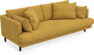 Harper - 3-sits soffa, hel dyna - Gul