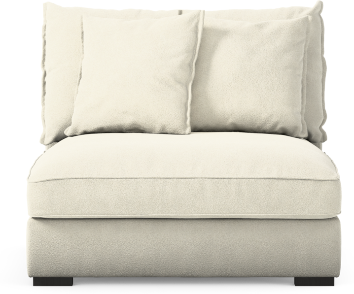 Rossi - 1,5-sits utan armstöd - Vit