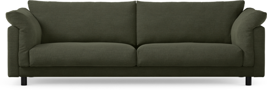 Cherrie - 4-sits soffa, fast klädsel - Grön