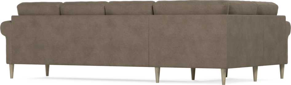 Eden - Hörnsoffa, 1+3-sits - Brun