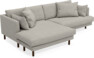 Harper - 4-sits med schäslong XL vänster - Beige
