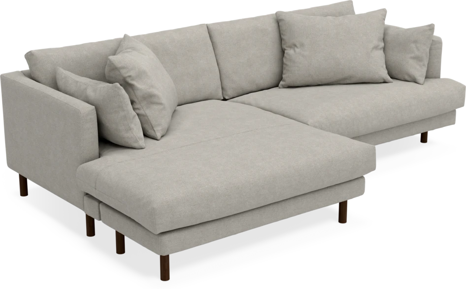Harper - 4-sits med schäslong XL vänster - Beige