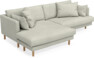 Harper - 4-sits med schäslong XL vänster - Beige
