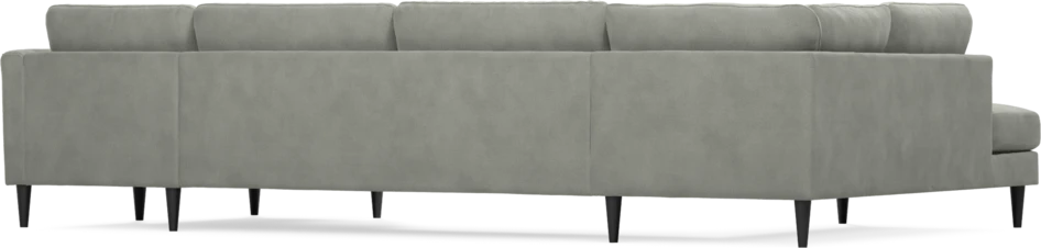 Bridge - 3-sits soffa med divan vänster och schäslong höger - Grå