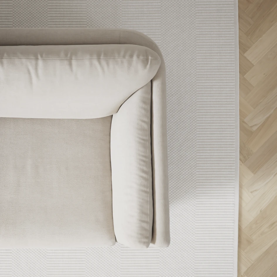 Madison Lux - 2-sits soffa med divan vänster och schäslong höger - Beige