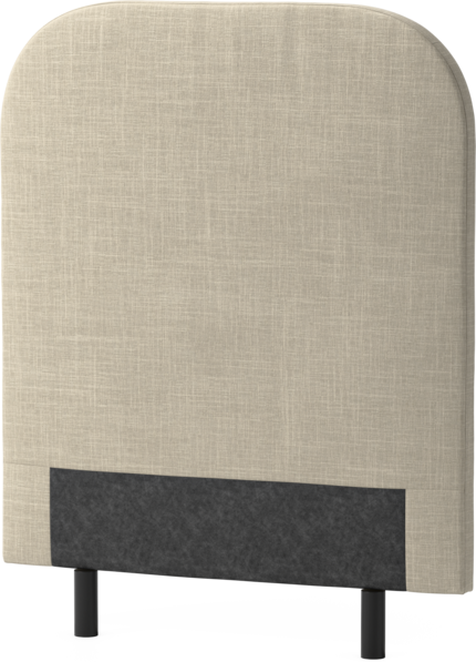 Delux Rundad - Sänggavel, 90-210 cm - Beige