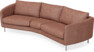 Madison - 3-sits soffa svängd, 90 cm - Röd