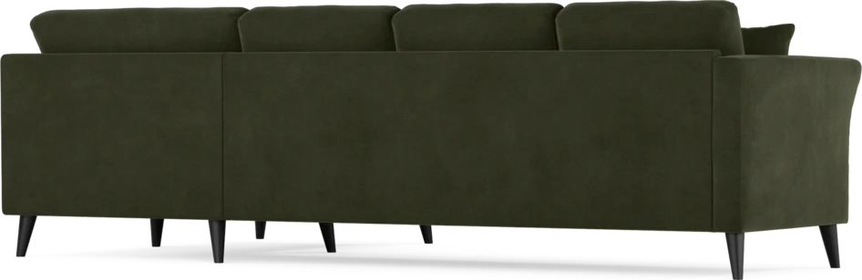 Eden - Hörnsoffa, 3+1-sits - Grön
