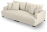 Rossi - 3-sits soffa, hel dyna - Vit