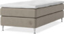 Asperö Comfort - Kontinentalsäng, enkelsäng med bäddmadrass Comfort - Beige