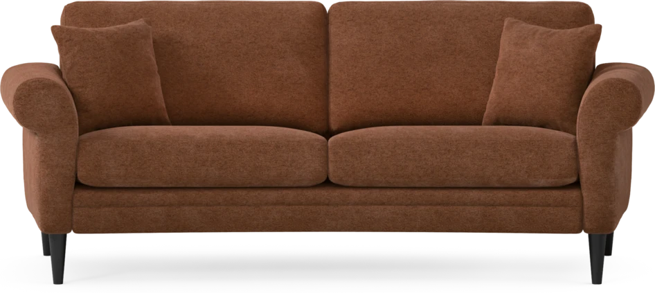 Eden - 2,5-sits soffa svängd - Orange