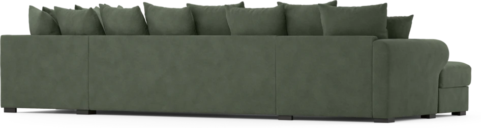 Town - 3-sits soffa med divan höger och schäslong vänster - Grön