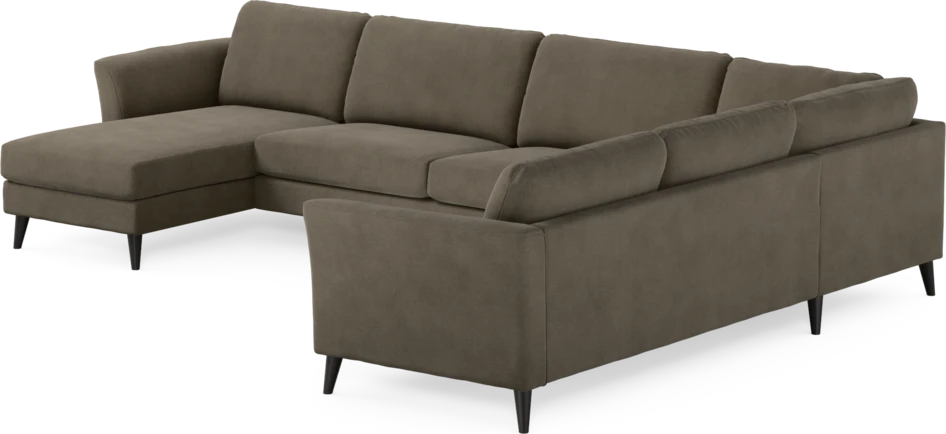 Bridge - Hörnsoffa, 3+2-sits med schäslong vänster - Beige