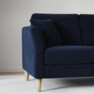 Eden - 3-sits soffa med schäslong - Blå