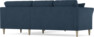 Eden - Hörnsoffa, 2+2-sits - Blå