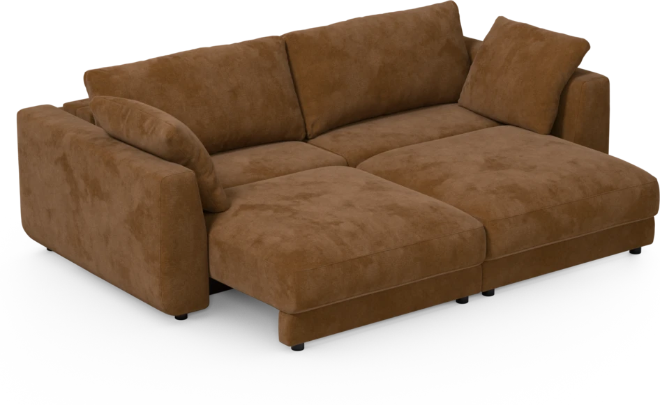 Amie - Bäddsoffa 3-sits - Orange