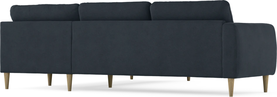 Bridge - Hörnsoffa, 2+2-sits - Blå