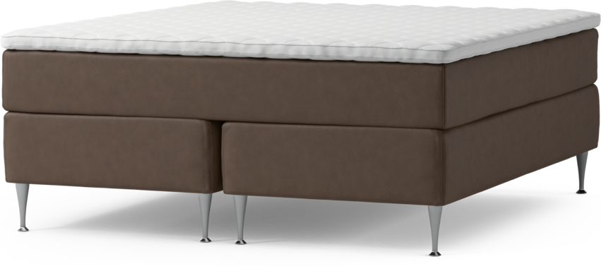 Delux Dream - Kontinentalsäng, dubbelsäng med bäddmadrass och sängben