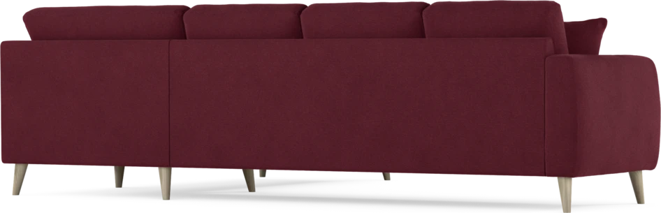 Eden - Hörnsoffa, 3+2-sits - Röd