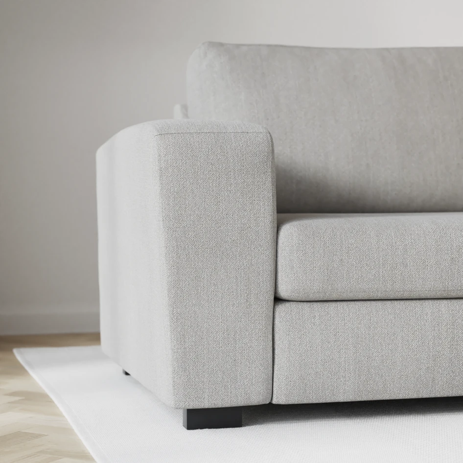 Friday - 3-sits soffa med divan vänster och schäslong höger - Grå