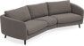 Madison - 3-sits soffa svängd, 90 cm - Brun