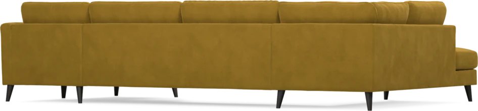 Bridge - 3-sits soffa med divan vänster och schäslong höger - Gul