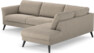 Bridge - 3-sits soffa med divan höger - Beige