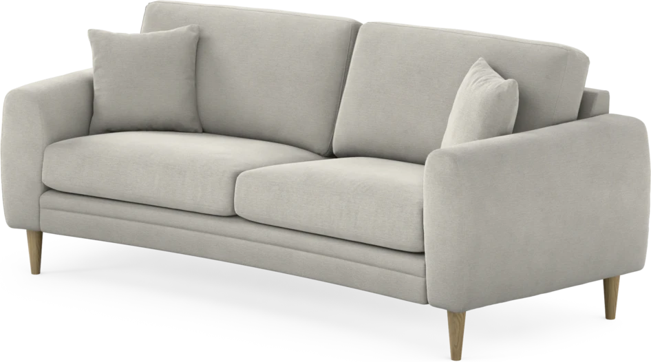 Eden - 2,5-sits soffa svängd - Grå