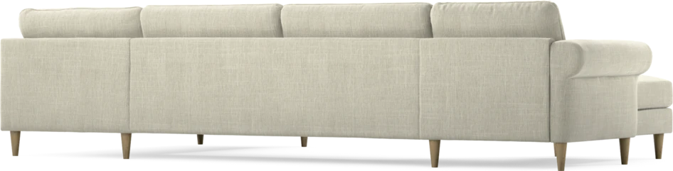 Bridge - 3-sits soffa med schäslong vänster och divan höger - Beige