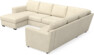 Friday - Hörnsoffa, 3+2-sits med schäslong vänster - Beige