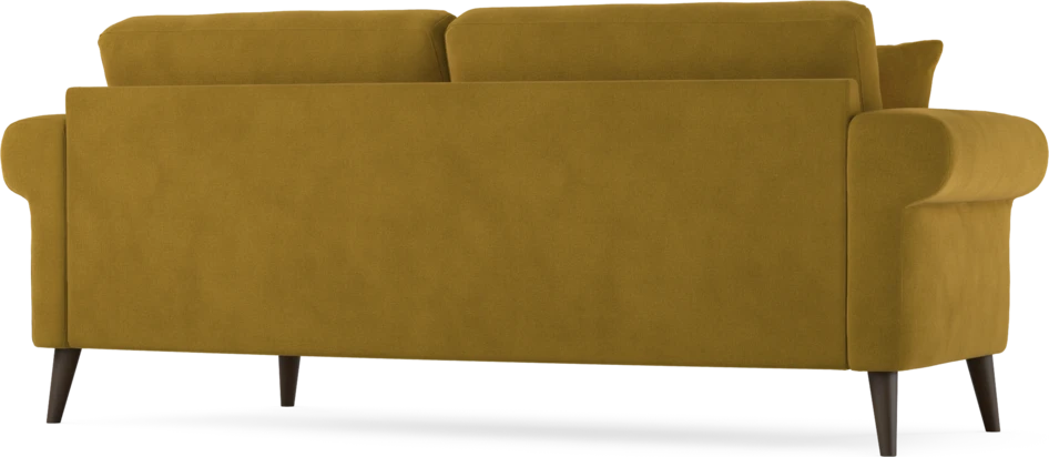 Eden - 2,5-sits soffa svängd - Gul