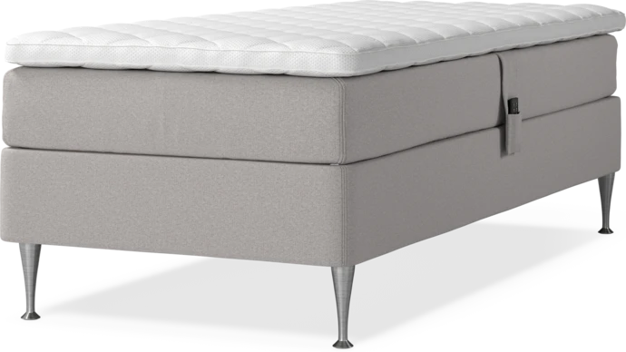 Delux Sense, Ställbar säng, enkelsäng med bäddmadrass