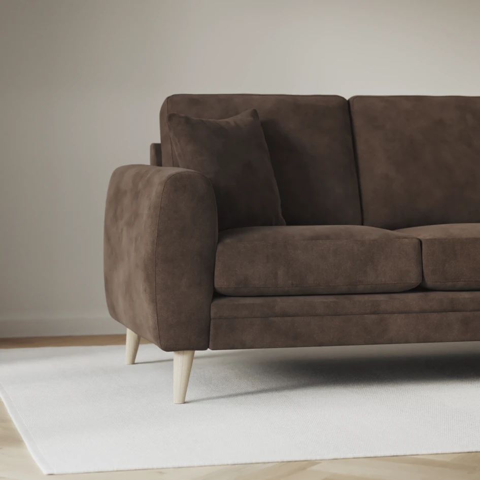 Eden - 2-sits soffa - Brun