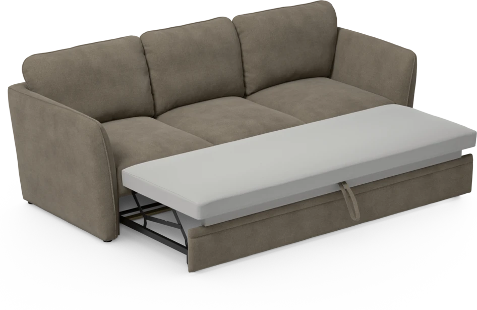Öland - Bäddsoffa 3-sits, längsbäddad - Beige