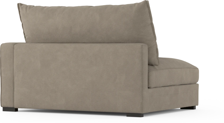 Rossi - 2-sits med armstöd höger - Beige