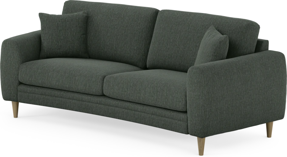 Eden - 2,5-sits soffa svängd - Grön