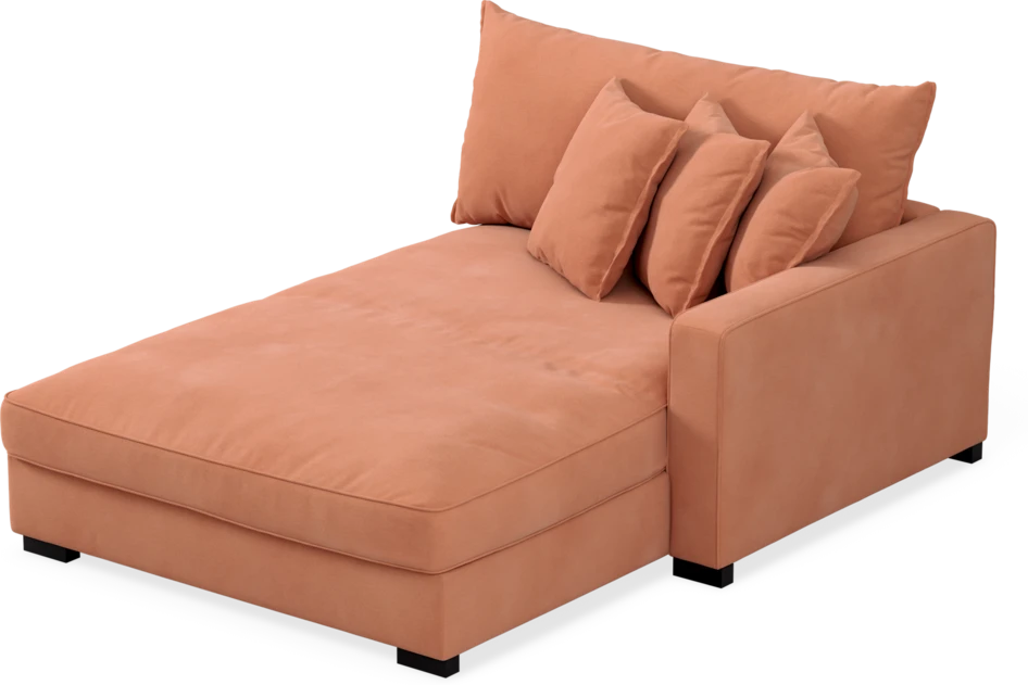 Rossi - Schäslong XL höger - Orange