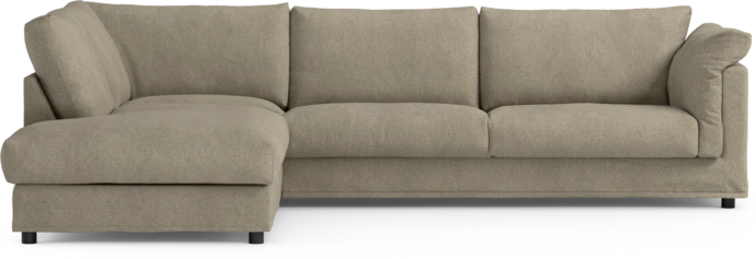 Cherrie, 3-sits soffa med divan vänster, med kappa