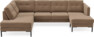 Rio - 3-sits soffa med divan vänster och schäslong höger - Beige