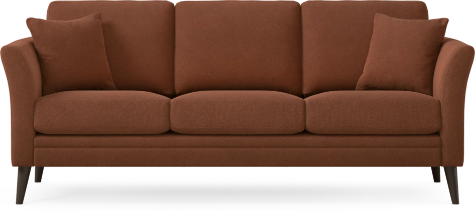 Eden - 3-sits soffa - Orange