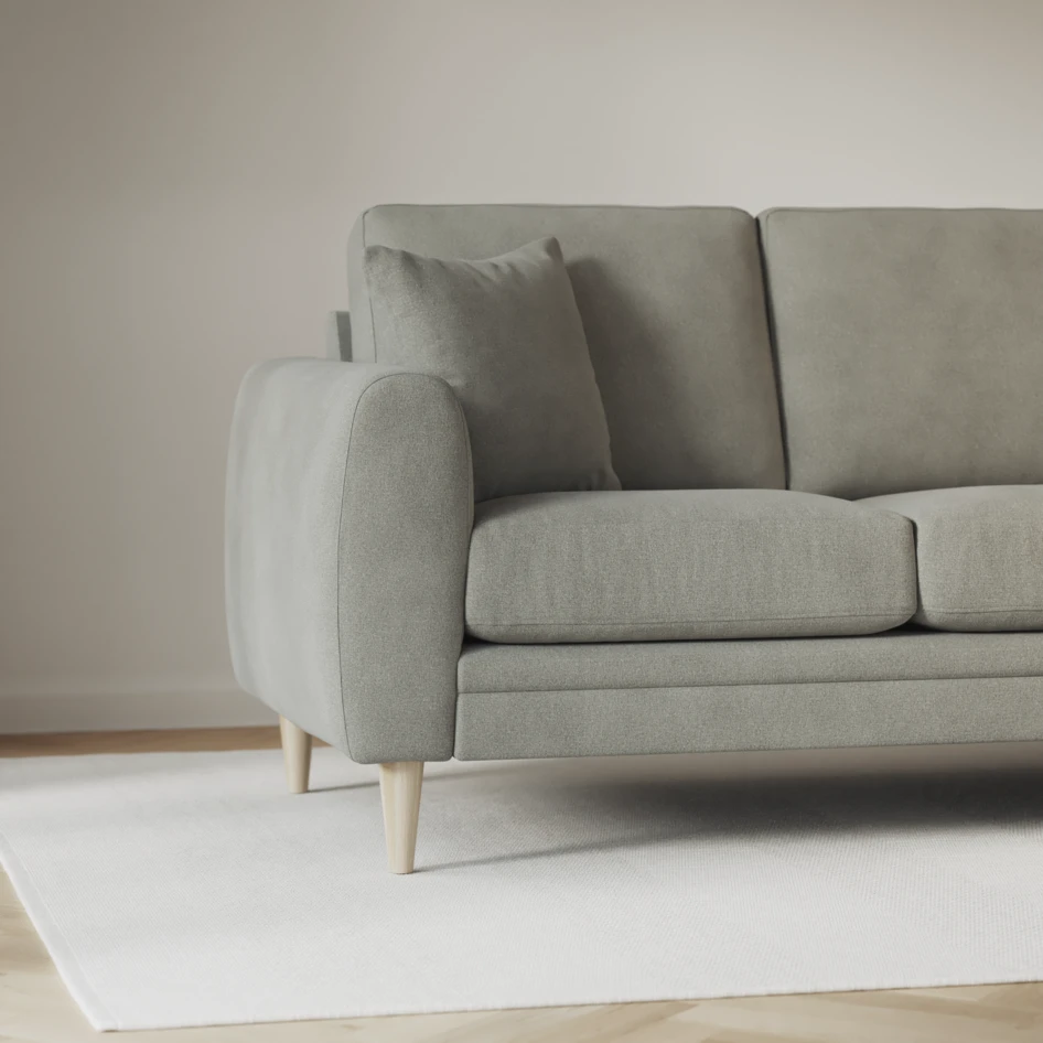 Eden - 3-sits soffa - Grå