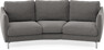 Madison - 3-sits soffa svängd, 70 cm - Brun