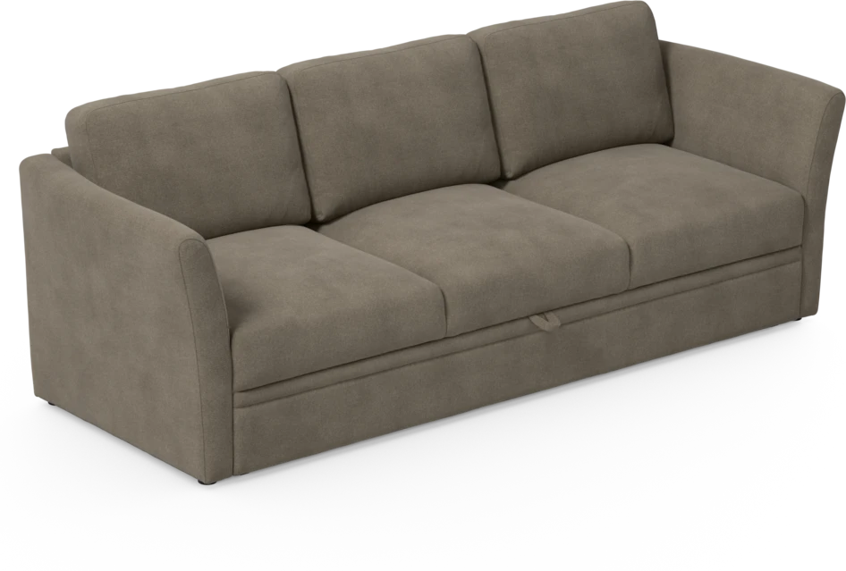 Öland - Bäddsoffa 3-sits, längsbäddad - Beige