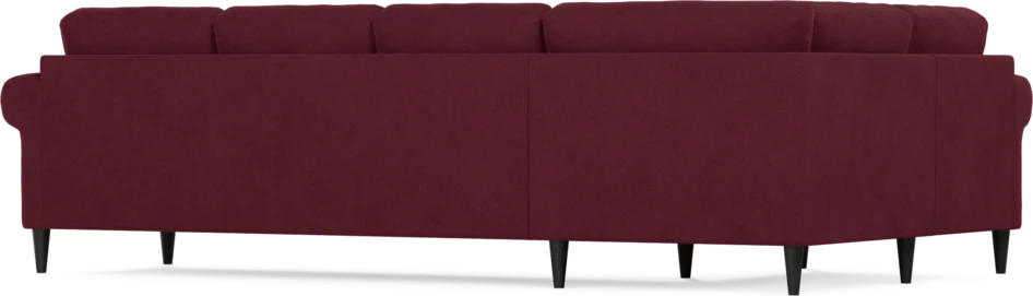 Eden - Hörnsoffa, 1+3-sits - Röd
