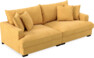 Rossi - 3-sits soffa - Gul
