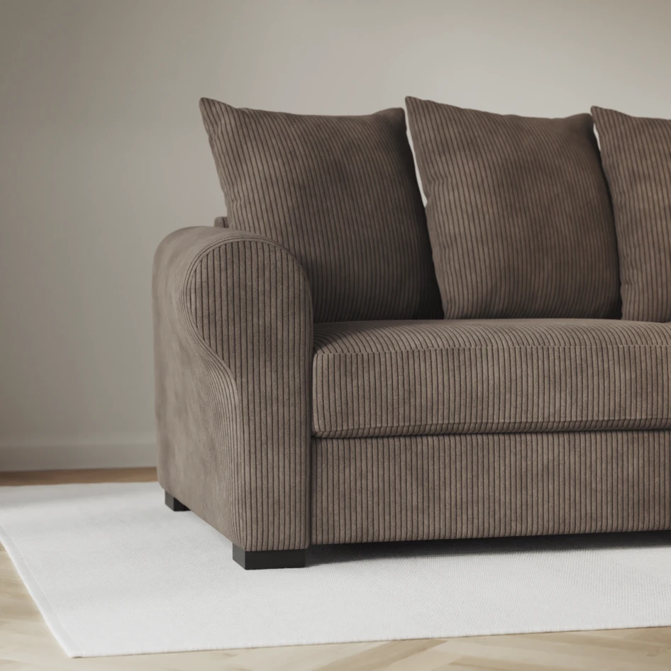 Town - 3-sits soffa - Brun
