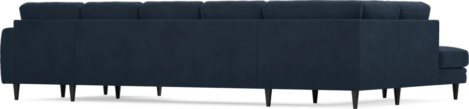 Eden - 3-sits soffa med divan vänster och schäslong höger - Blå