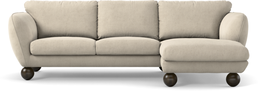 Madison - 2-sits soffa med schäslong höger - Beige