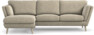 Madison Lux - 2-sits soffa med schäslong vänster - Beige