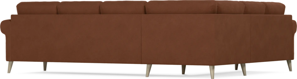 Eden - Hörnsoffa, 2+3-sits - Orange